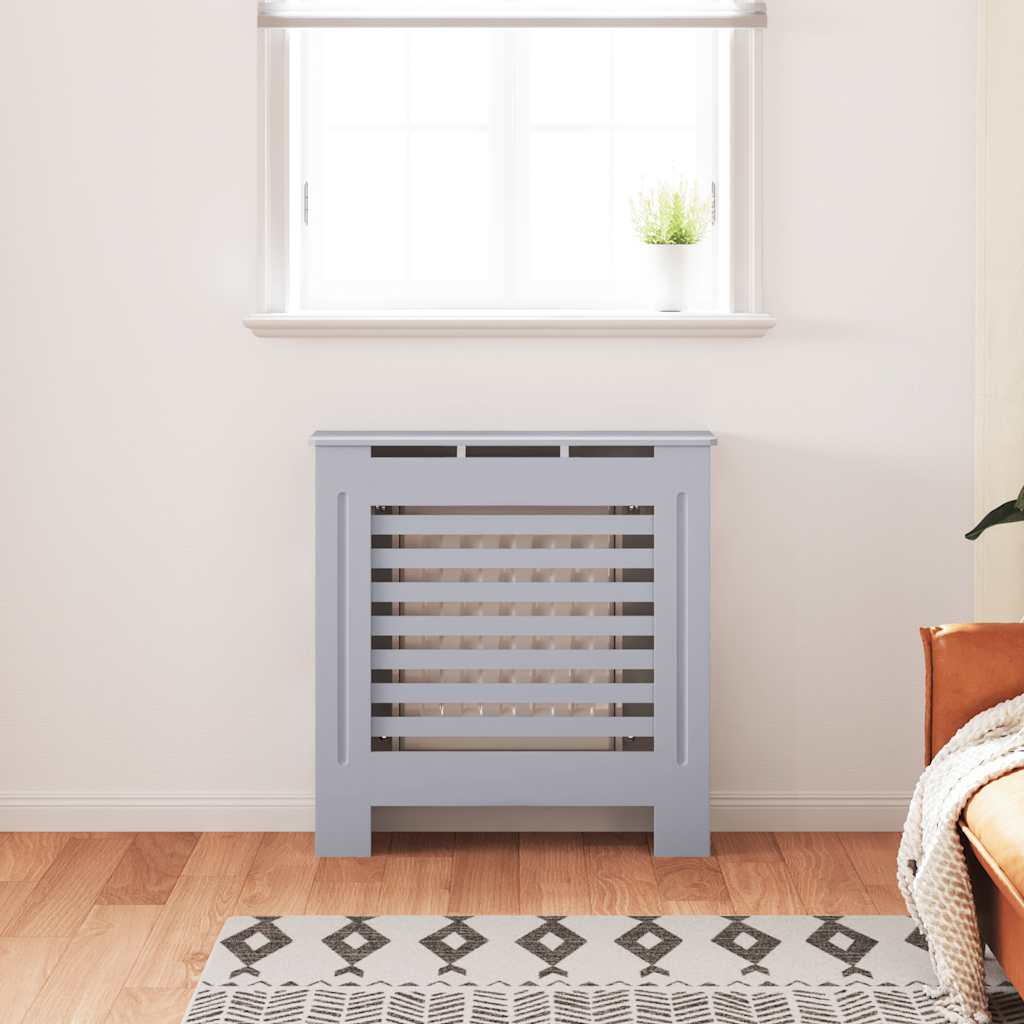 Vidaxl Radiatorom Construction 78 cm MDF grå