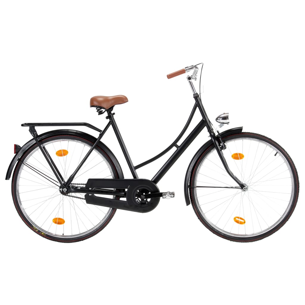 Vidaxl Omafiets 28 tommer 57 cm ramme
