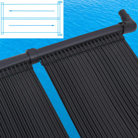 VidaXL solvarmepanel til swimmingpool 80x310 cm