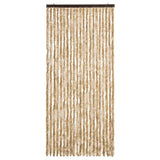 Vidaxl Fly Curtain 90x200 cm Chenille Beige