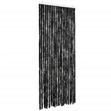 Vidaxl Fly Curtain 90x200 cm Chenille Anthracite