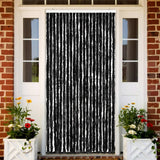 Vidaxl Fly Curtain 90x200 cm Chenille Anthracite