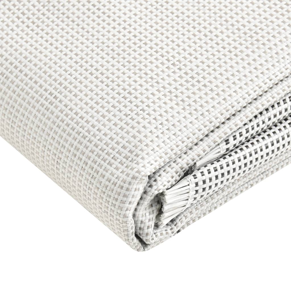 Vidaxl telt tæppe 550x250 cm grå