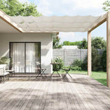Vidaxl Luifel Vertical 100x1000 cm Oxford Stof hvid