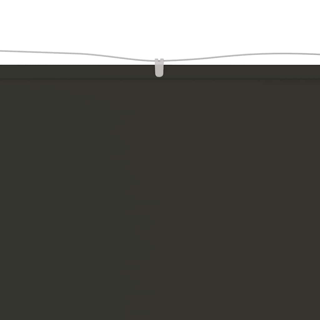 Vidaxl Luifel Vertical 140x800 cm Oxford stof Anthracite -farvet