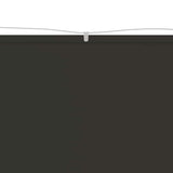 Vidaxl Luifel Vertical 140x800 cm Oxford stof Anthracite -farvet