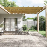 Vidaxl Luifel Vertical 60x1000 cm Oxford Stof beige