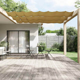 Vidaxl Luifel Lodret 60x1200 cm Oxford Stof beige