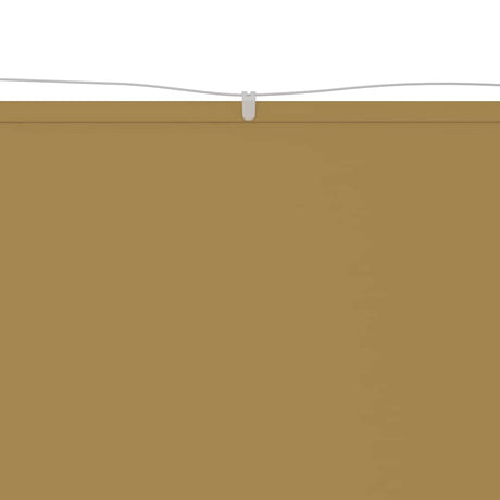 Vidaxl Luifel lodret 140x600 cm Oxford stof beige