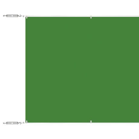 Vidaxl Luifel Vertical 100x800 cm Oxford Fabric Light Green