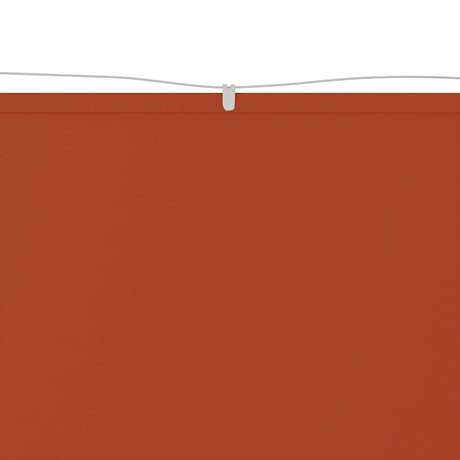 Vidaxl Luifel Vertical 60x1000 cm Oxford Stof Terracotta -farvet