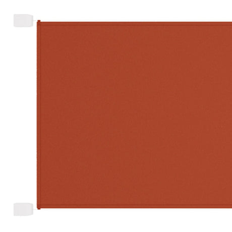 Vidaxl Luifel Vertical 140x420 cm Oxford Stof Terracotta -farvet