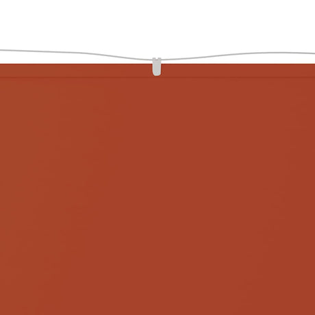 Vidaxl Luifel Vertical 140x800 cm Oxford Stof Terracotta -farvet