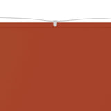 Vidaxl Luifel Vertical 180x1000 cm Oxford Stof Terracotta -farvet