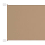 Vidaxl Luifel Vertical 140x420 cm Oxford Fabric Taupe