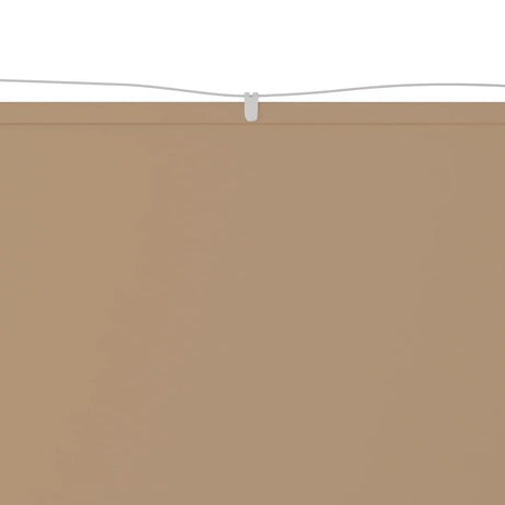 Vidaxl Luifel Vertical 140x420 cm Oxford Fabric Taupe