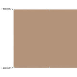 Vidaxl Luifel Lodret 140x600 cm Oxford Fabric Taupe
