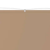 Vidaxl Luifel Lodret 140x600 cm Oxford Fabric Taupe
