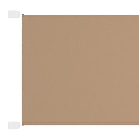 Vidaxl Luifel Vertical 180x1200 cm Oxford Fabric Taupe