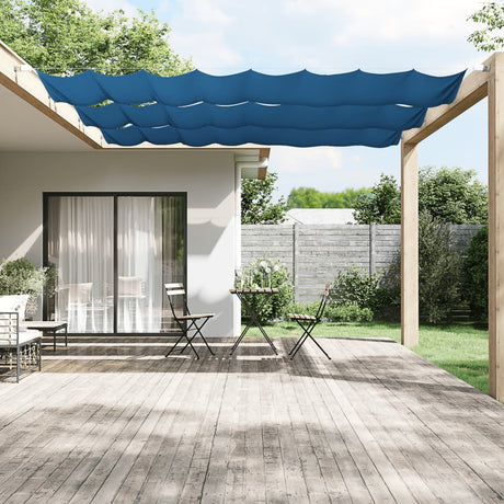 Vidaxl Luifel Vertical 60x360 cm Oxford stof blå