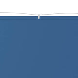 Vidaxl Luifel Vertical 100x600 cm Oxford stof blå