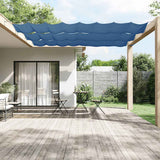 Vidaxl Luifel Vertical 100x600 cm Oxford stof blå