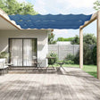 Vidaxl Luifel Vertical 140x600 cm Oxford stof blå