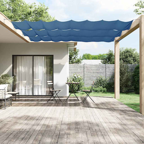 Vidaxl Luifel Vertical 180x800 cm Oxford stof blå