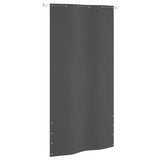 Vidaxl balkonskærm 120x240 cm Oxford stof anthracit -farvet