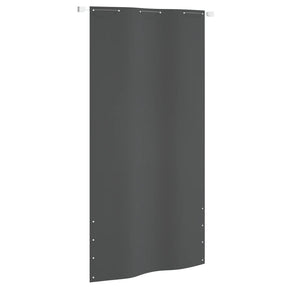 Vidaxl balkonskærm 120x240 cm Oxford stof anthracit -farvet