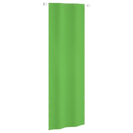 Vidaxl balkonskærm 80x240 cm Oxford stof lysegrøn