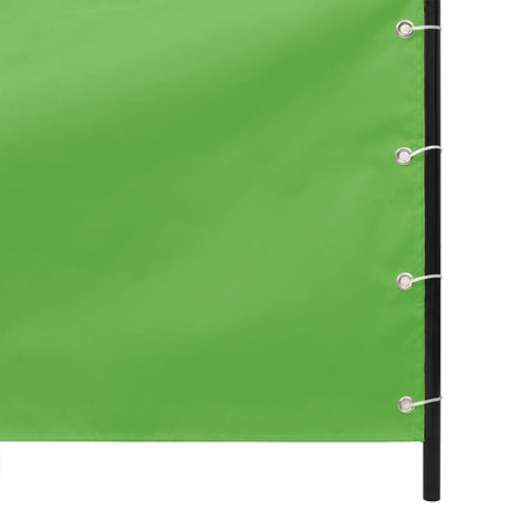 Vidaxl balkonskærm 80x240 cm Oxford stof lysegrøn