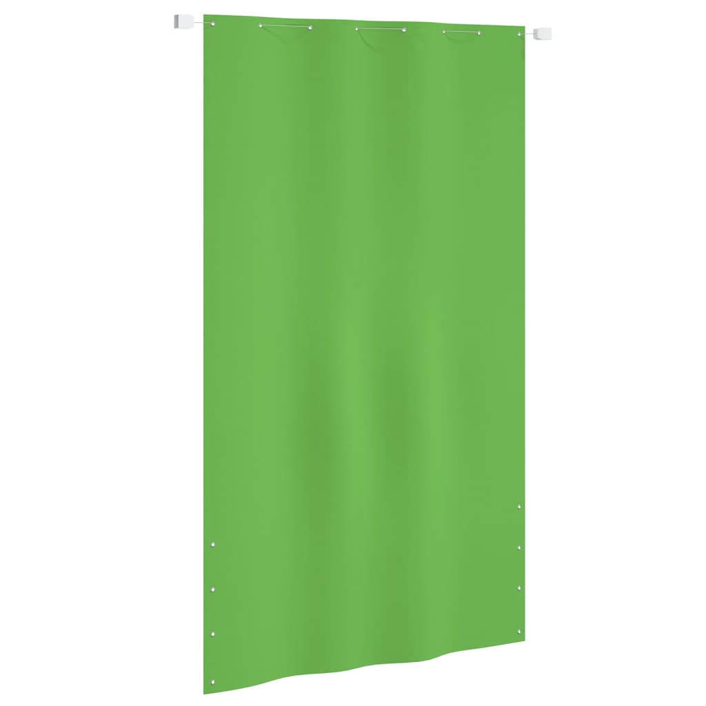 Vidaxl balkonskærm 140x240 cm Oxford stof lysegrøn