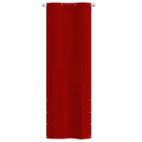 Vidaxl balkonskærm 80x240 cm Oxford stof rød