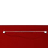 Vidaxl balkonskærm 80x240 cm Oxford stof rød