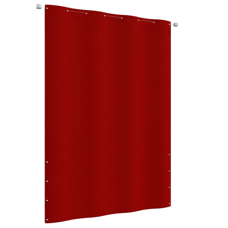 Vidaxl balkonskærm 160x240 cm Oxford stof rød