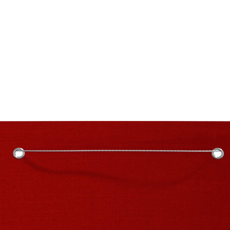 Vidaxl balkonskærm 160x240 cm Oxford stof rød