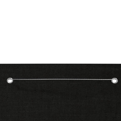 Vidaxl balkonskærm 140x240 cm Oxford stof sort
