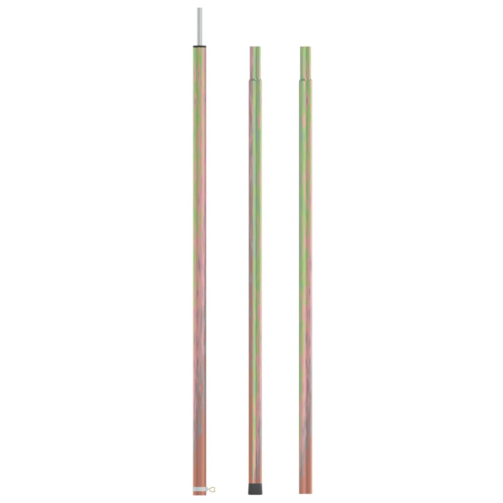 Vidaxl Tentstok Telescopic 170-255 cm galvaniseret stål