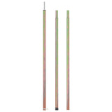 Vidaxl Tentstok Telescopic 170-255 cm galvaniseret stål