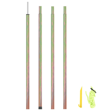Vidaxl Solcreme Posts 200 cm galvaniseret stål
