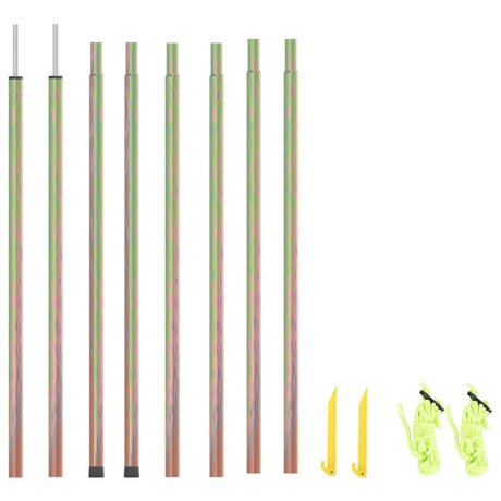 Vidaxl Sunset Poles 2 St 200 cm galvaniseret stål