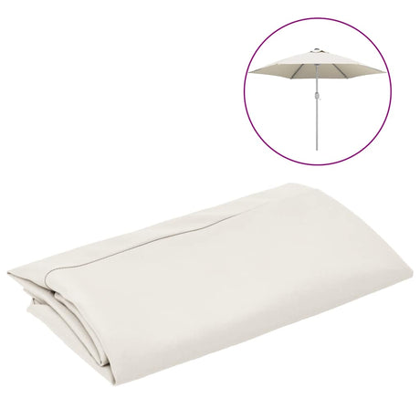 Vidaxl udskiftning klud til parasol 300 cm hvid