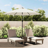 Vidaxl udskiftning klud til parasol 300 cm hvid