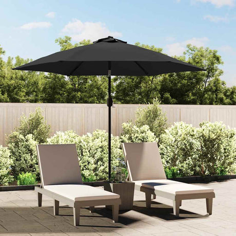 Vidaxl -udskiftningsklud til parasol 300 cm antracit -farvet