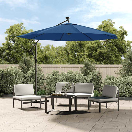 Vidaxl udskiftning klud til flydende parasol 300 cm azurblå