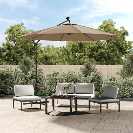 Vidaxx erstatningsstof til flydende parasol taupe 350 cm