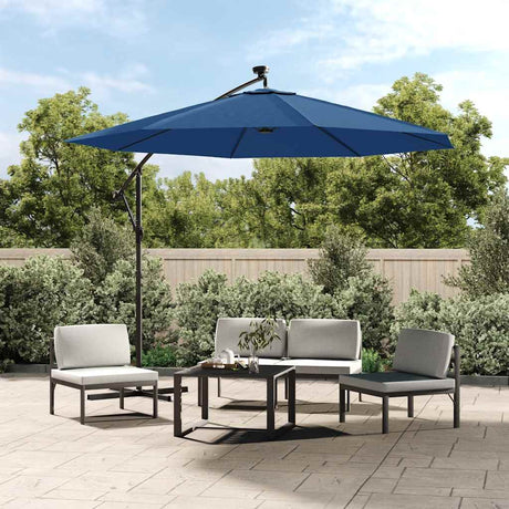 Vidaxl udskiftning klud til flydende parasol 350 cm azurblå
