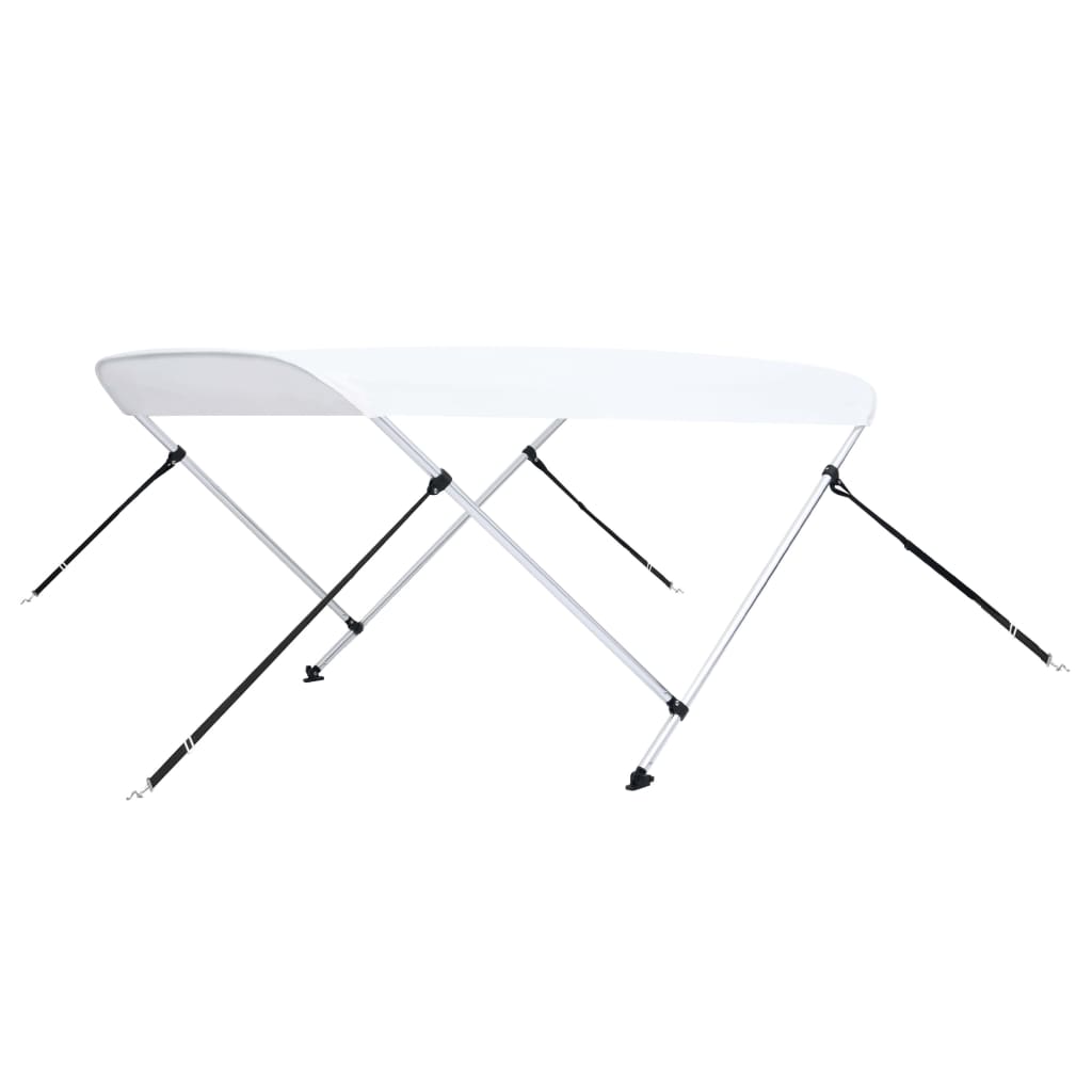 Vidaxl Biminitop 2-Boogs 180x130x110 cm hvid