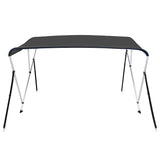 Vidaxl Biminitop 3-Bows 183x140x137 cm Anthracite-farvet